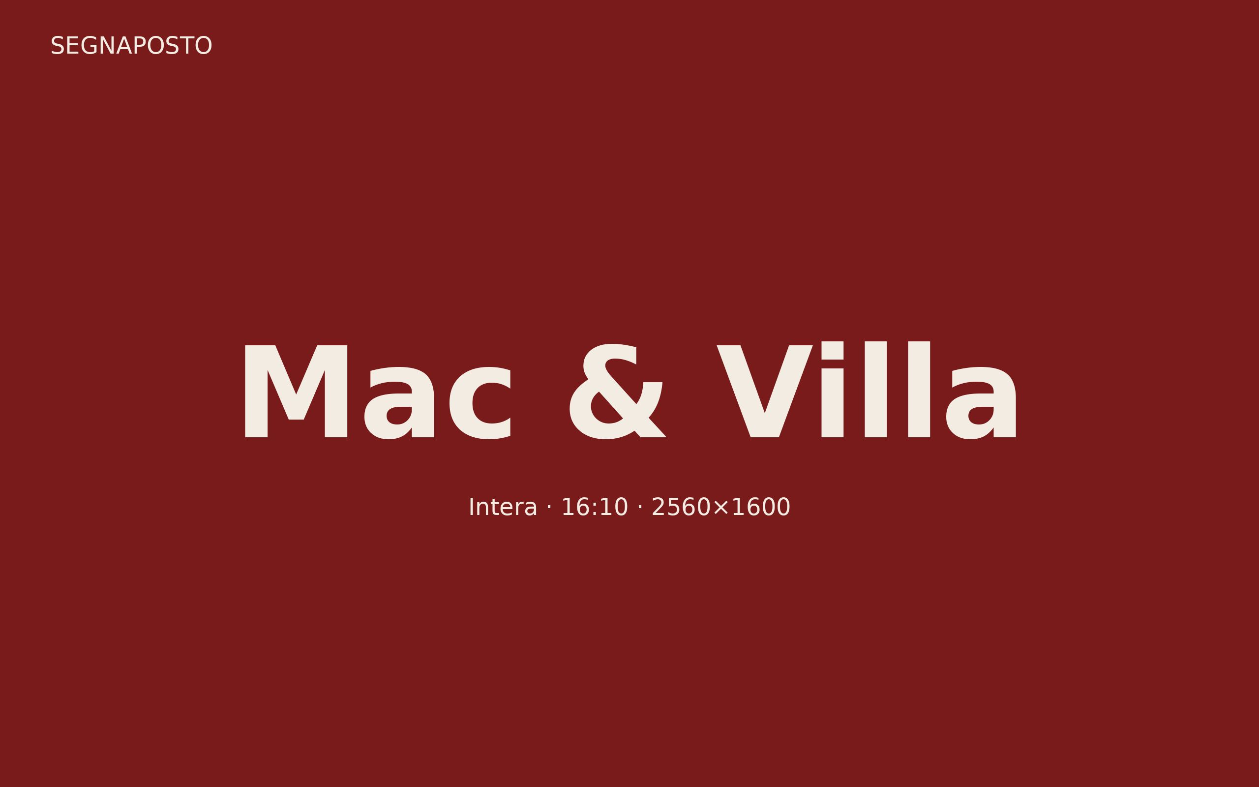 Mac & Villa