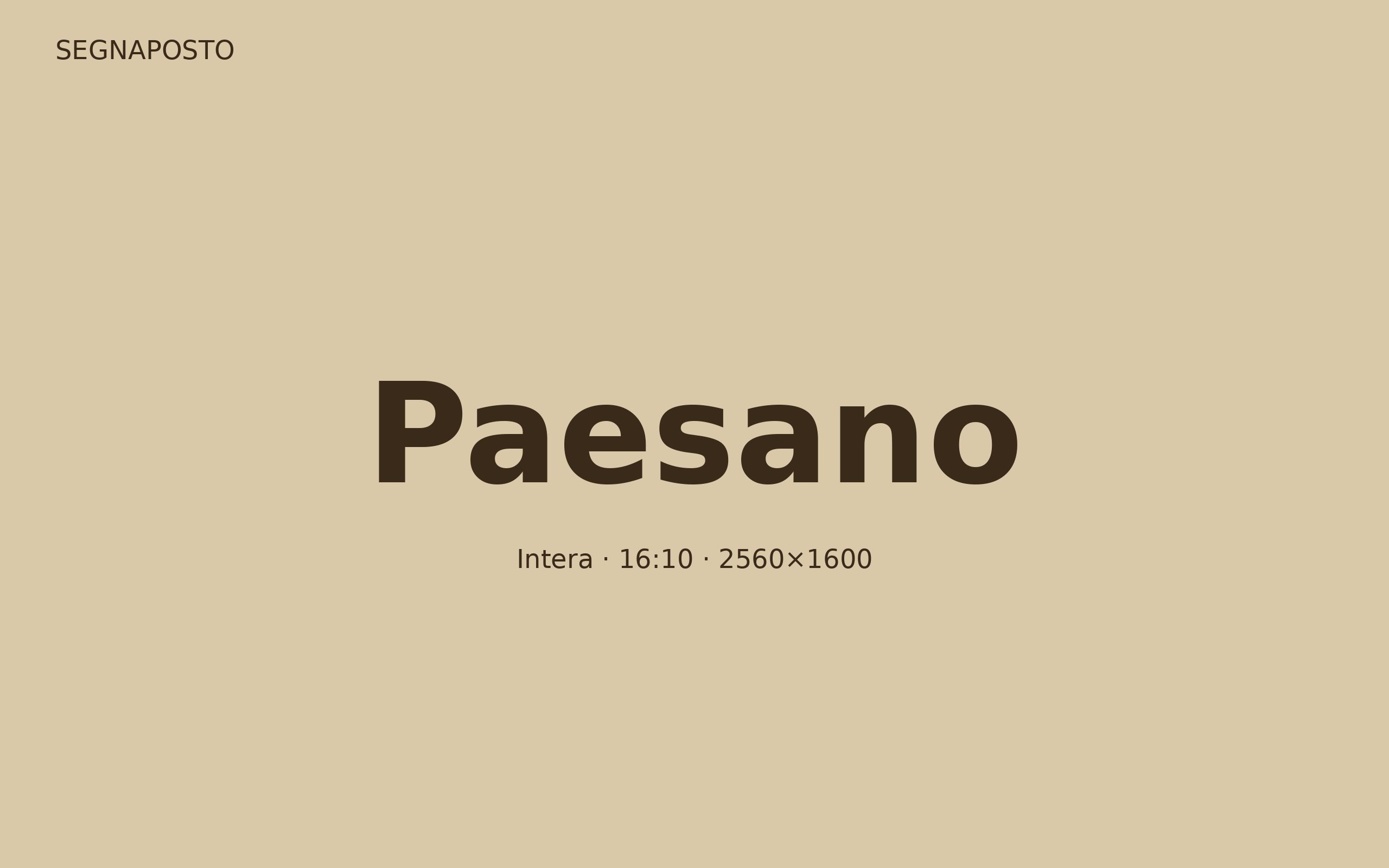 Paesano